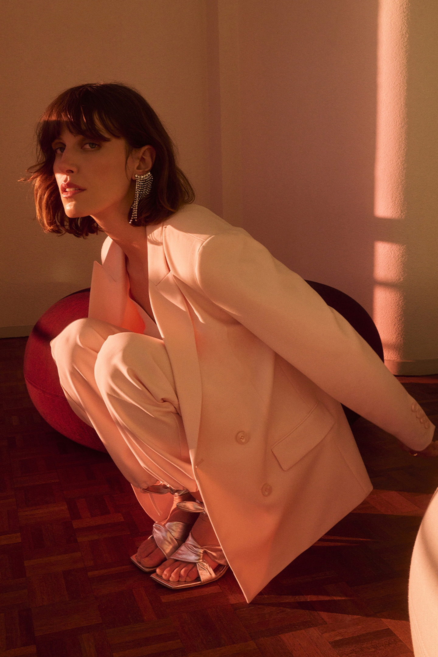 ODILLE BLAZER ROSEWATER 5