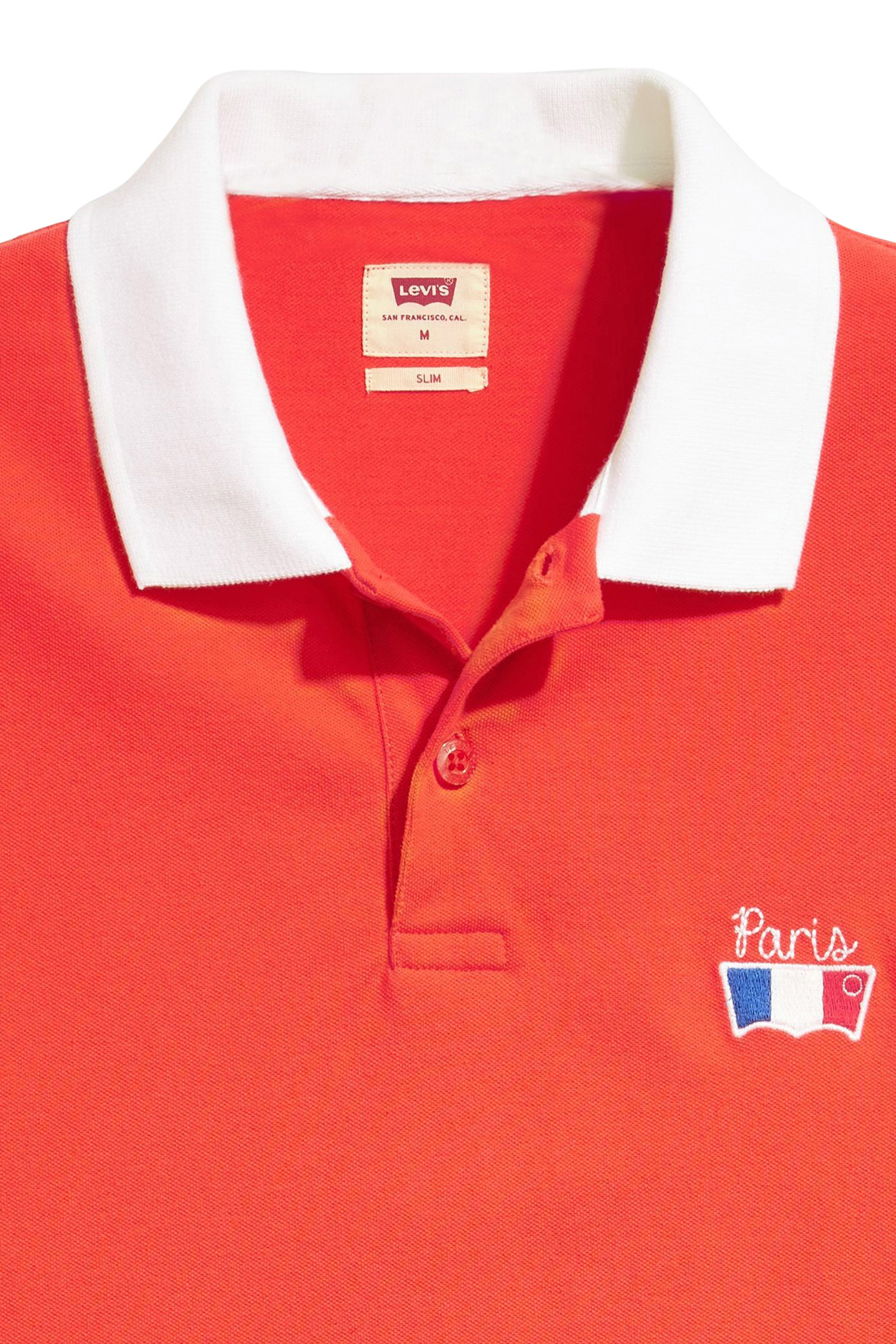 SLIM HOUSEMARK POLO RACING RED PIQUE 6