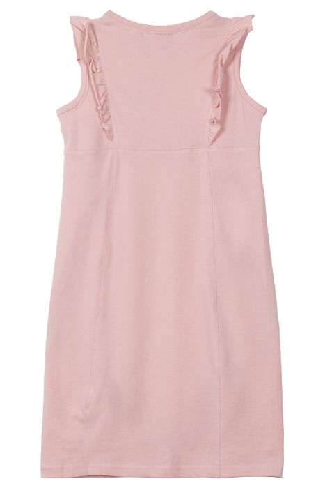 GIRL S&S TENNIS GROUP CTN/SPANDEX DRESS LT PASTEL PINK 2