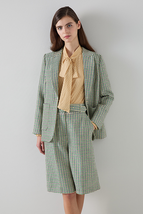 DAPHNE BLAZER BLAZER GREEN/CREAM 2