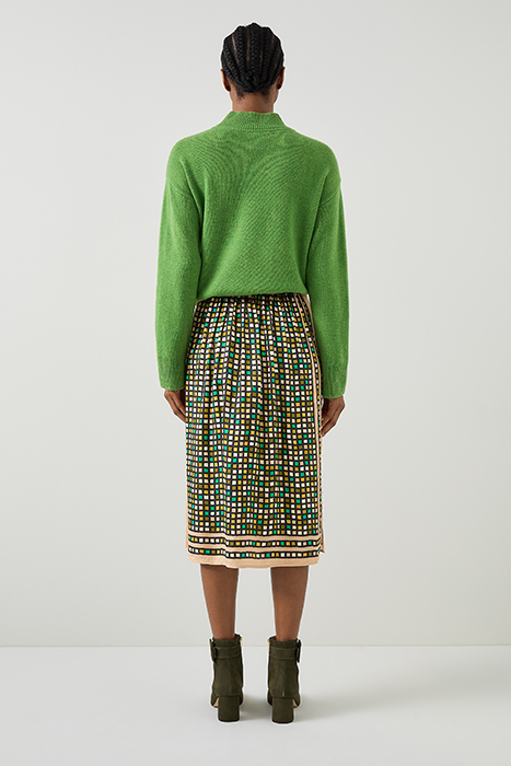 ETHEL ALINE MIDI SKIRT BLACK 2