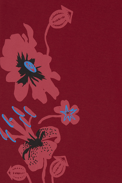 WOMENS POPPIES SWEATPANTS BRICK RED 6