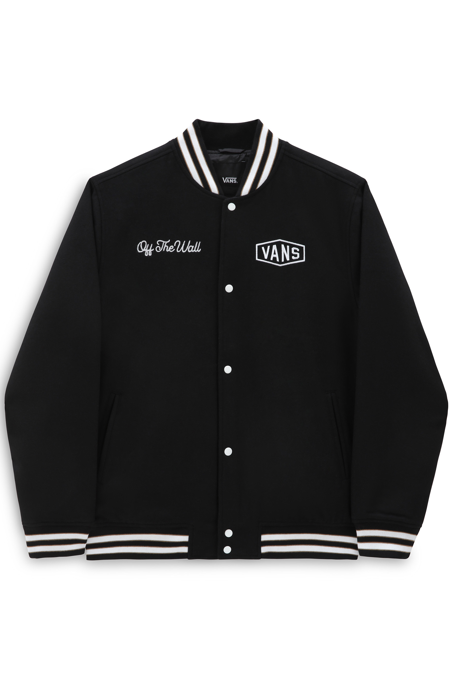 CHECKERBOARD RESEARCH VARSITY JACKET BLACK 4
