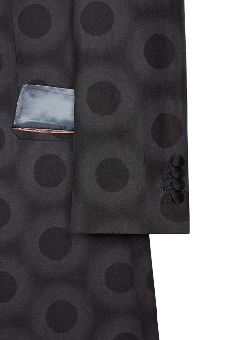 MENS 1 BUTTON JACKET BLACK 7