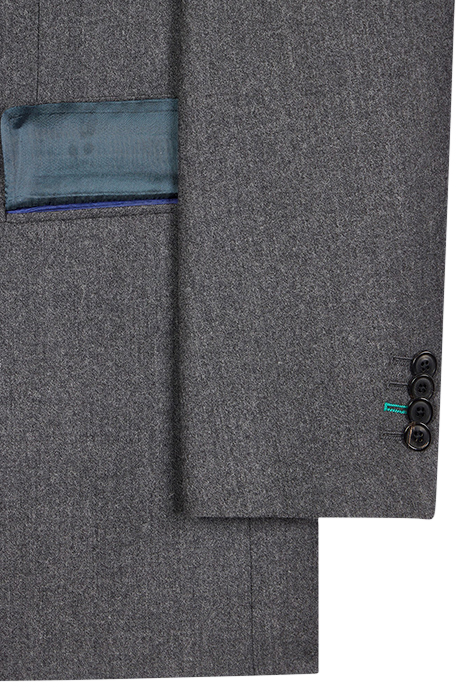 MENS JACKET GREY MELANGE 4