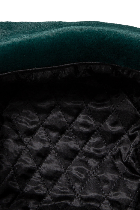 WOMEN HAT FUR TRAPPER PETROL GREEN 4