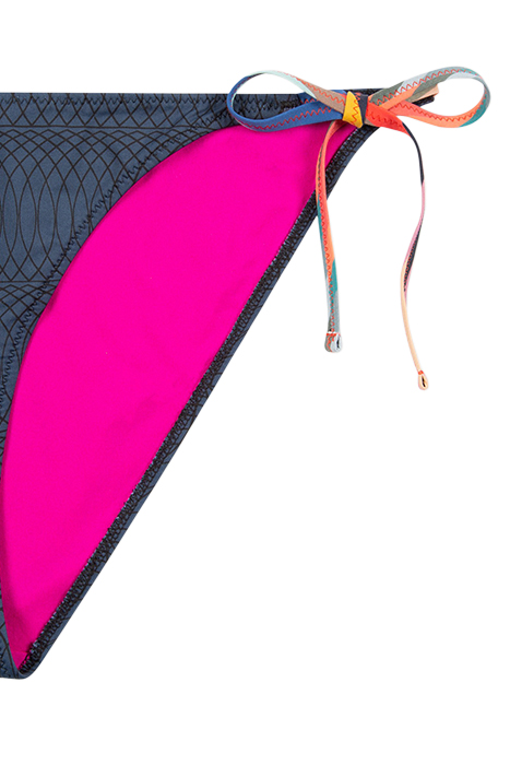 WOMEN BIKINI BTTM TIE ALBM NAVY 6