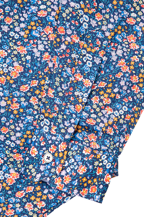 MENS S/C SUPER SLIM FIT SHIRT NAVY 3