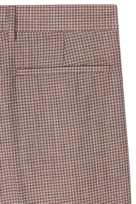 GENTS TROUSER BRICK RED 2