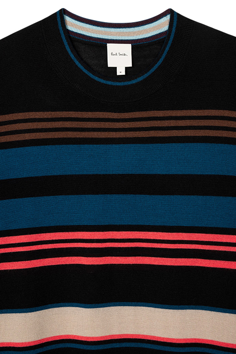 MENS SWEATER CREW NECK BLACK 3