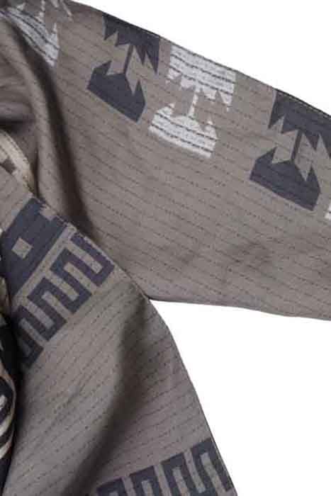 SILK SCARF ST. TROPEZ TAUPE ETHNIC TAUPE 2