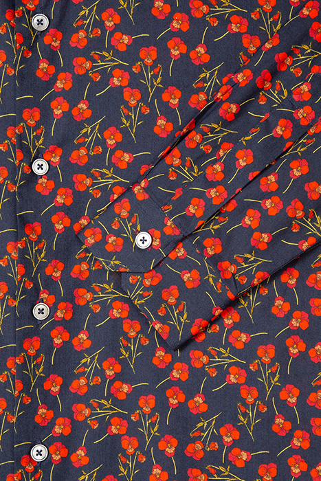 GENTS S/C SUPER SLIM SHIRT INKY BLUE 4