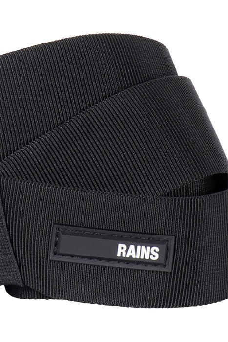 BUCKLE BELT BLACK UNISEX 2