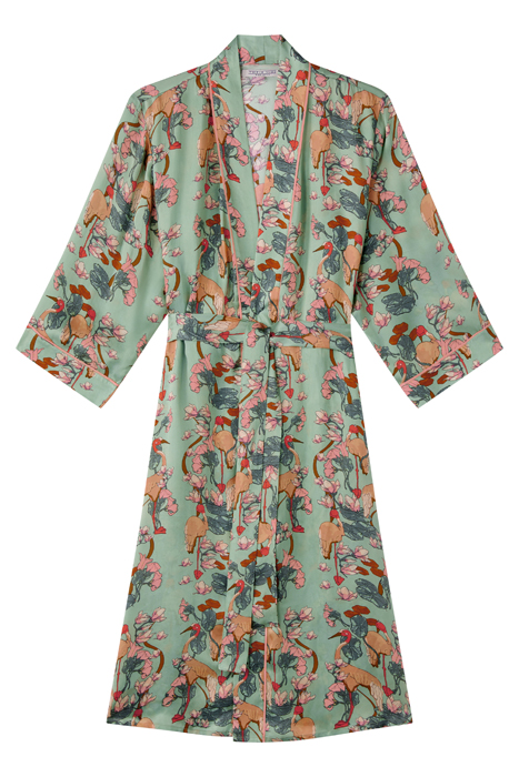 SANDHILL DRESSING PAJAMA GREEN 4