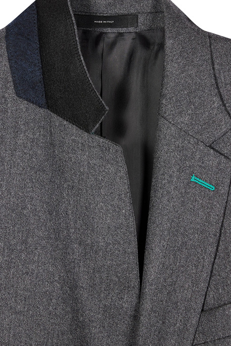 MENS JACKET GREY MELANGE 3