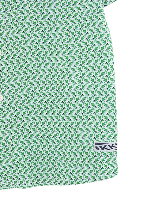 BOYS’ GREEN LENZING™ ECOVERO™ SHIRT, GRAPHIC PALM TREES 4