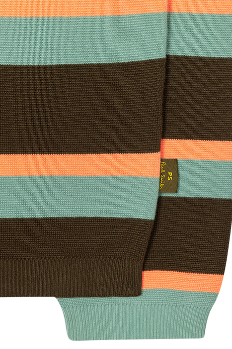 MENS SWEATER CREW NECK OLIVE GREEN 9