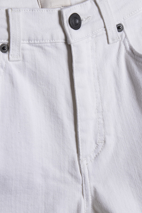 REBOUND SUSTAINABLE DENIM 30INCH TROUSERS SUMMER WHITE 3