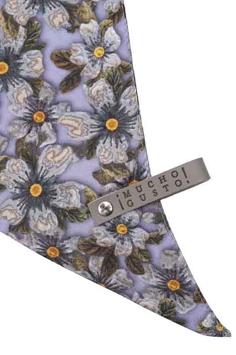 SILK SCARF ST. TROPEZ LIGHTBLUE PATCHWORK 2