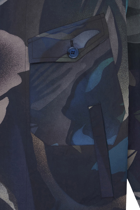 MENS ZIP FRONT JACKET NAVY 9