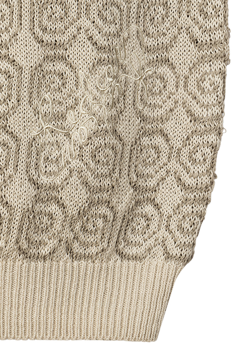 MENS ECRU VEST OFF WHITE 6