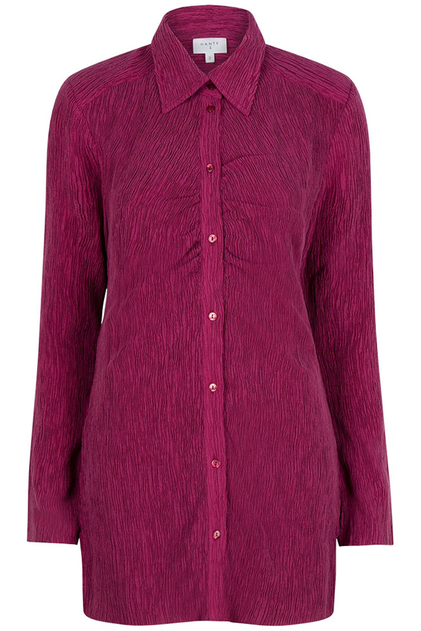 CANDICE PLISSÉ SHIRT MULBERRY 4