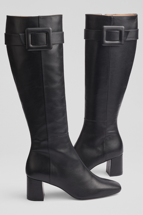 CARLOTTA COVERED BOOTS BLACK 3