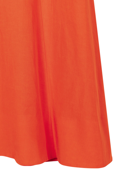 WOMENS DRESS DARK ORANGE 4