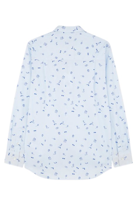 WOMENS SHIRT LIGHT BLUE 5