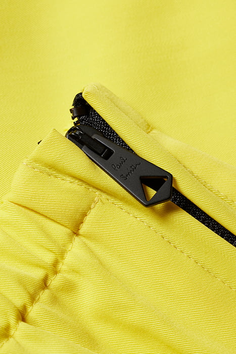 GENTS DRAWCORD TROUSER ACID YELLOW 3