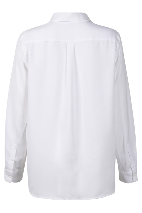 CREPE LIGHT PLAINS CLASSC SHRT WHITE 2