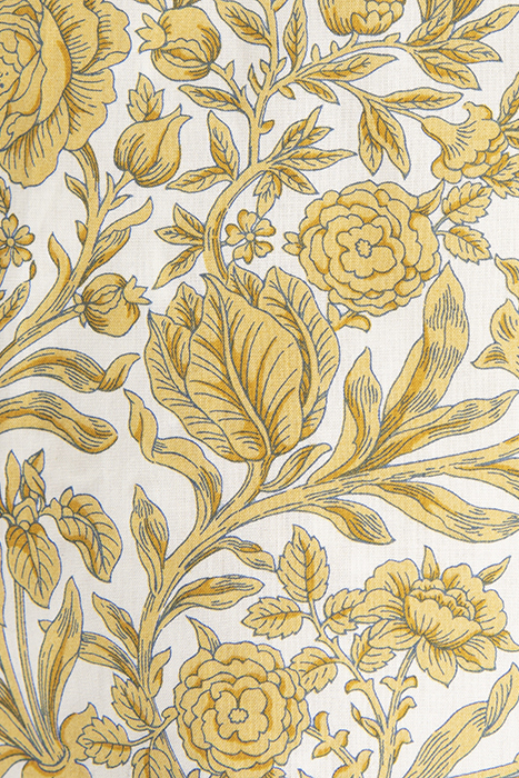 BOY'S YELLOW SHIRT WITH BAROQUE FLOWER PRINT 6