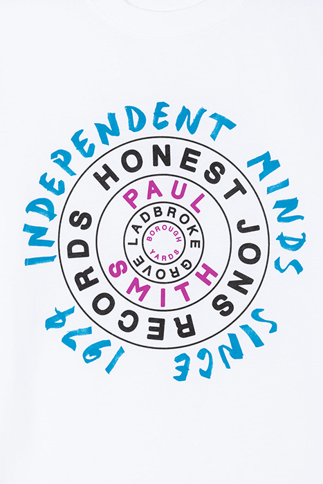 MENS REG FIT T SHIRT HONEST JOHNS WHITE 5