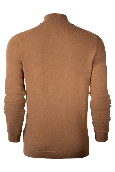 COHAS BROOK MERINO 1/4 ZIP SWEATER DARK WHEAT BOOT 2