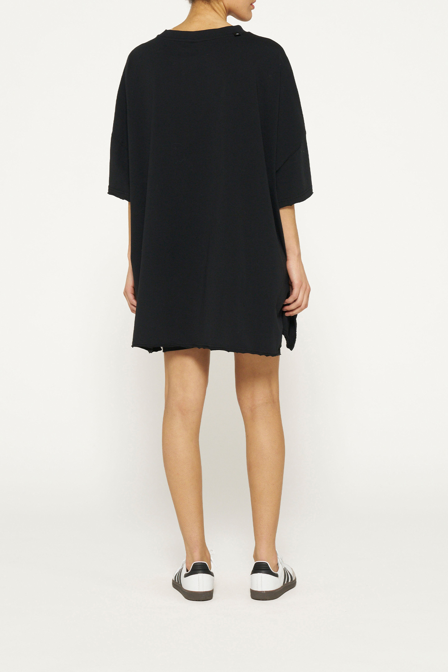OVERSIZED TEE DRESS BLACK 2