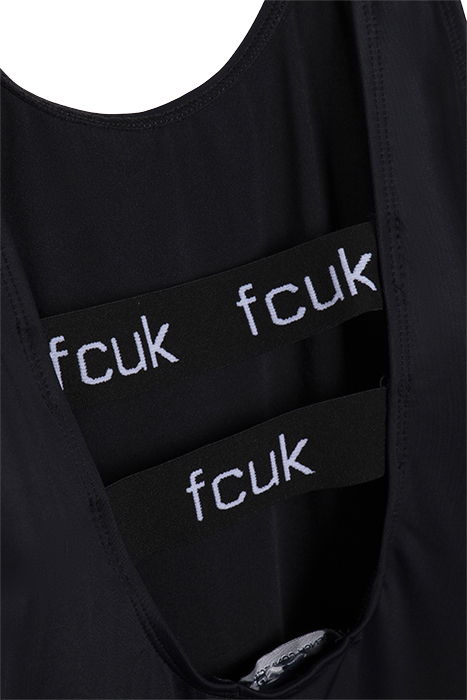 FCUK RECYCLED SWIMSUIT BLACK 3