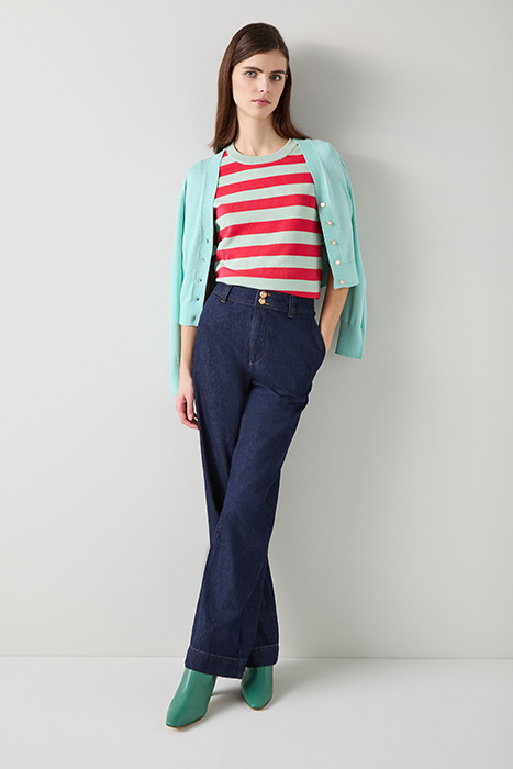 COCO METALLIC CARDIGAN PALE MINT 5