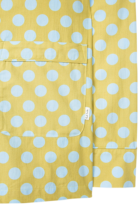 UNISEX PJ TOP L/SLV YELLOW 10