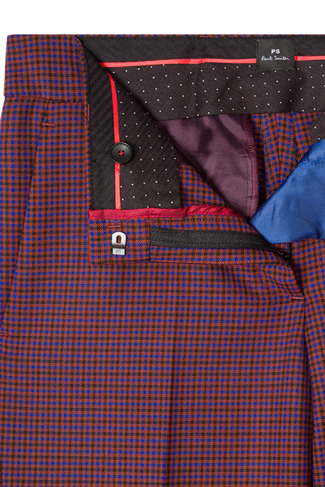 WOMENS TROUSERS BRICK RED 5