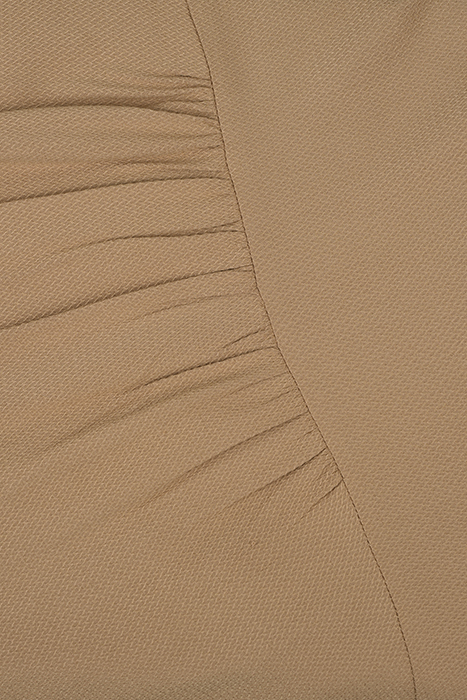 LA-JACCY BUTTON TOP BROWN 8