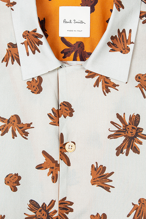 MENS S/S TAILORED SHIRT PRINTED 2