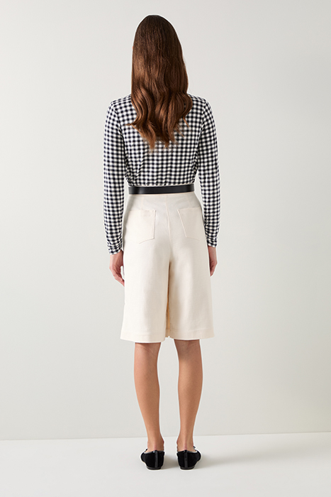 LAURIE - LONG-SLEEVED TOP BLACK/CREAM 3