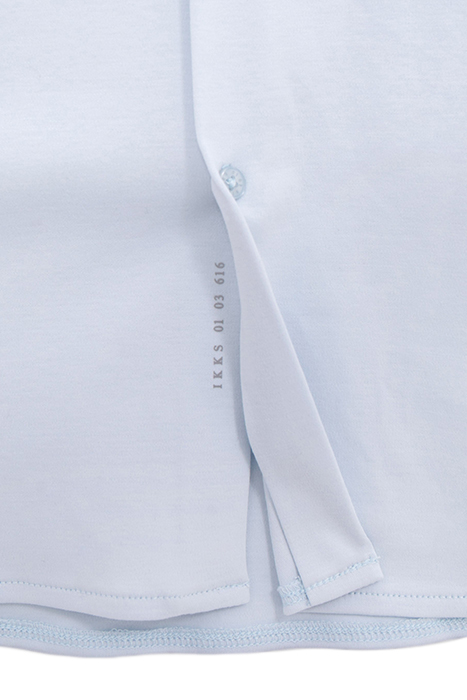 ABSOLUTE DRY SKY BLUE MESH REGULAR SHIRT 5