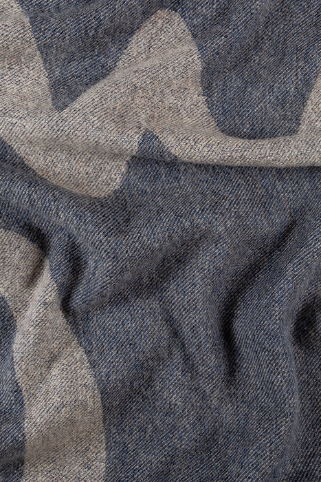 MEN SCARF PAULS LOGO TAN 3