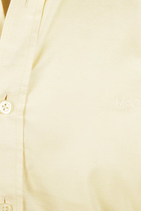 STRETCH OXFORD SHIRT LEMON YELLOW 9