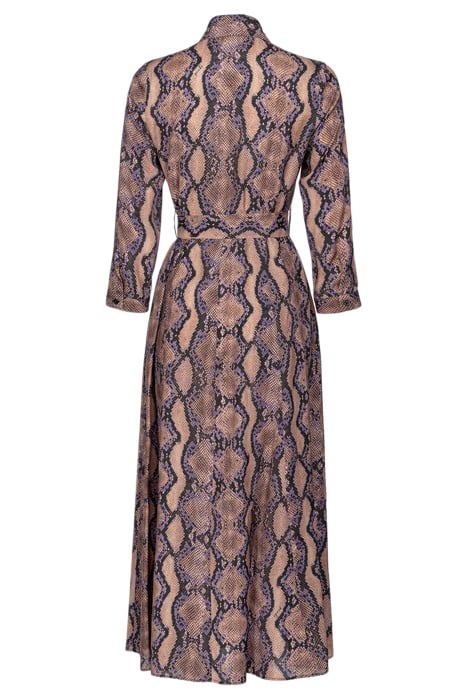 SUSHI DRESS MULT. BROWN/LILAC 3