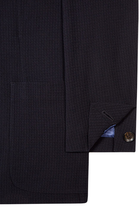 GENTS DB PATCH POCKET JACKET VERY DARK NAVY 7