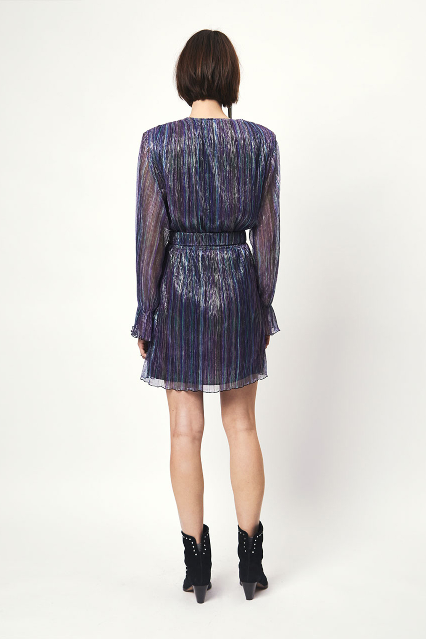 ELORA PLISSÉ MINI DRESS MULTICOLOUR 3