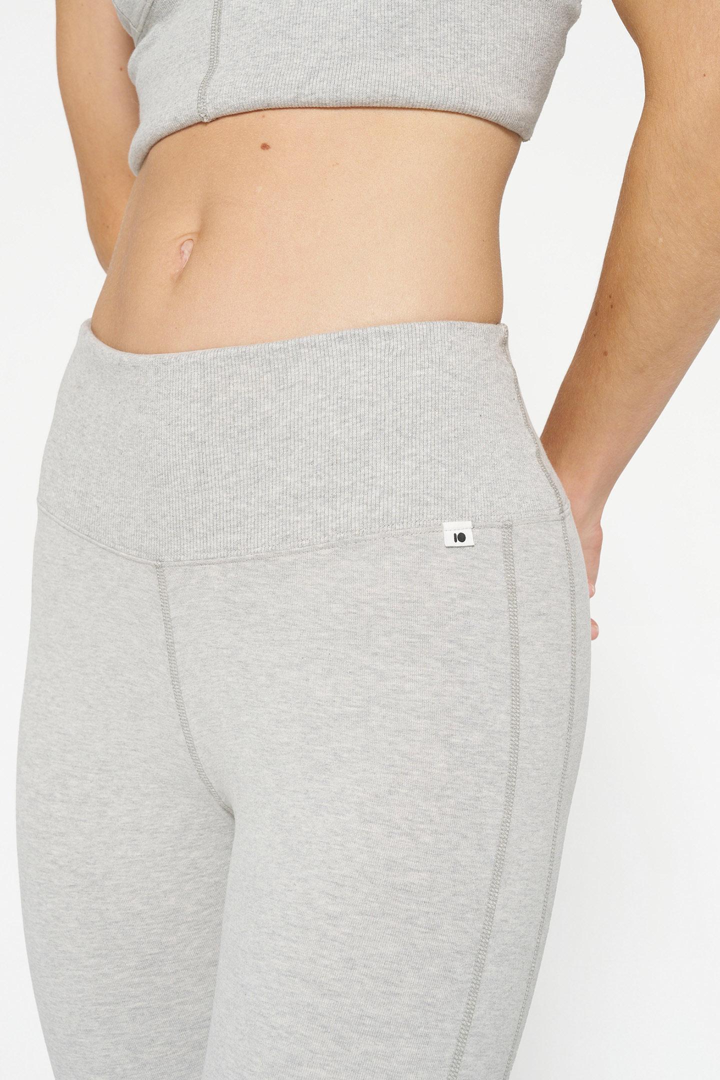SOFT STRETCH LEGGINGS LIGHT GREY MELEE 6