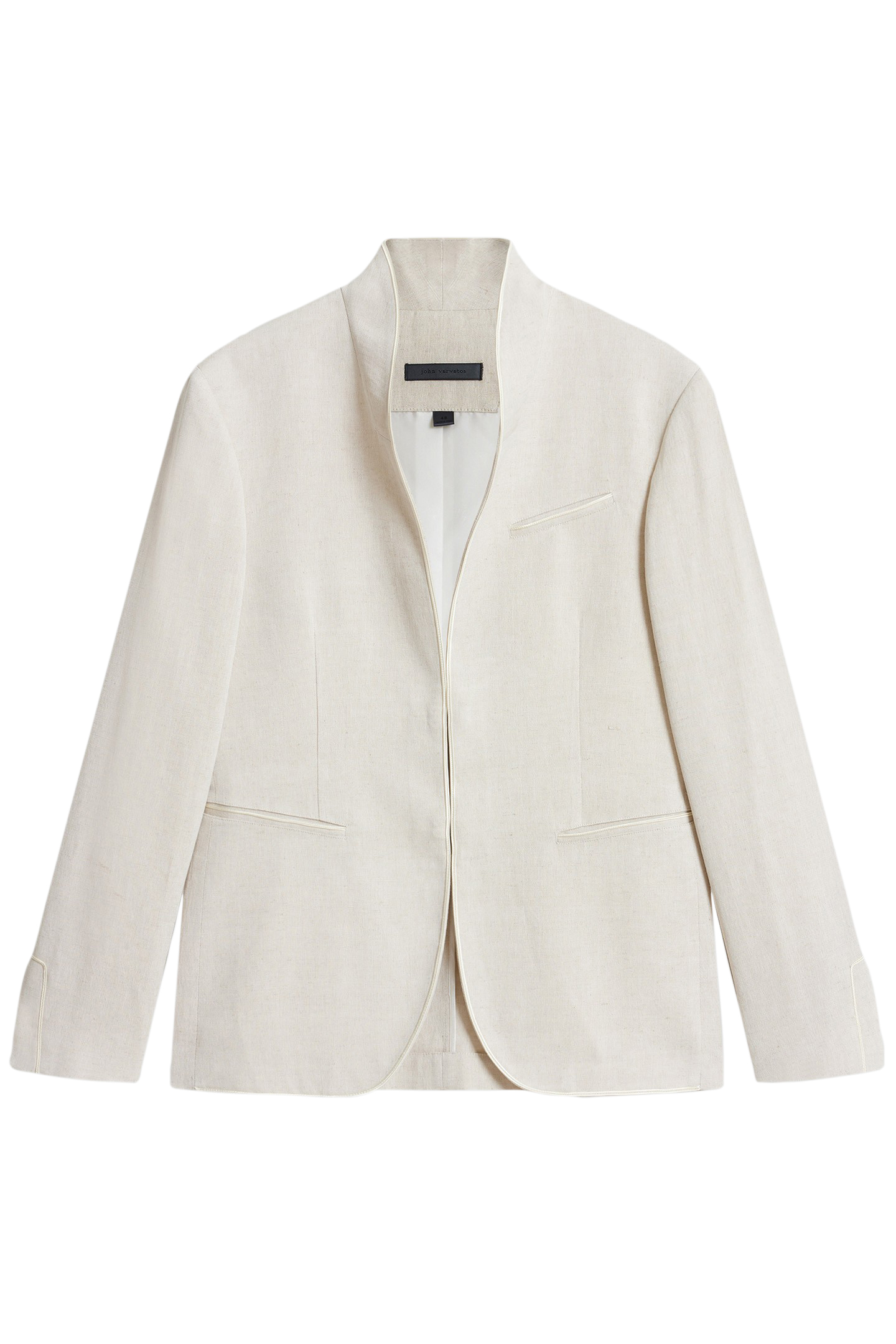 SLIM FIT HOOK BISSELL JACKET MACADAMIA 2